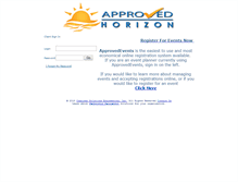 Tablet Screenshot of cvhba.approvedhorizon.com